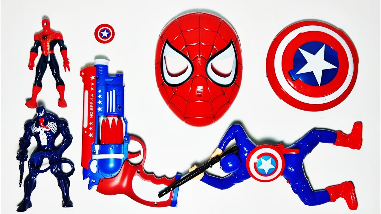 HUNTING TOYS MARVEL'S CAPTAIN AMERICA IRONMAN SUPERMAN BATMAN BLACK PANTHER THOR BATMAN 