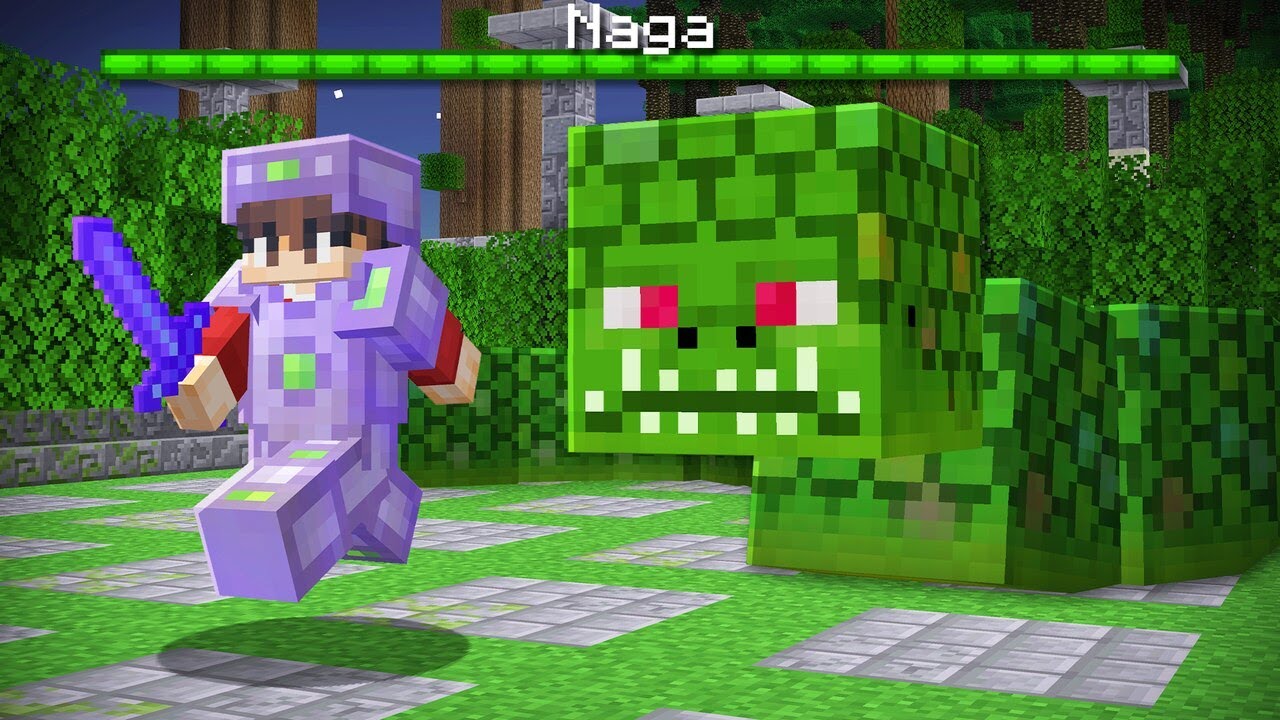 COMO EU DESTRUI A SERPENTE GIGANTE