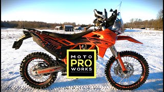 Motoproworks Graphics Install Ktm 690 Enduro R Timelapse Mad Foks