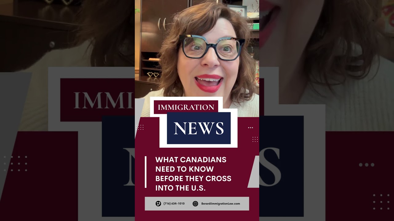 🚨 Канадцы пересекают границу США? Таможенно-пограничная служба США переквалифицирует «деловые виз...
