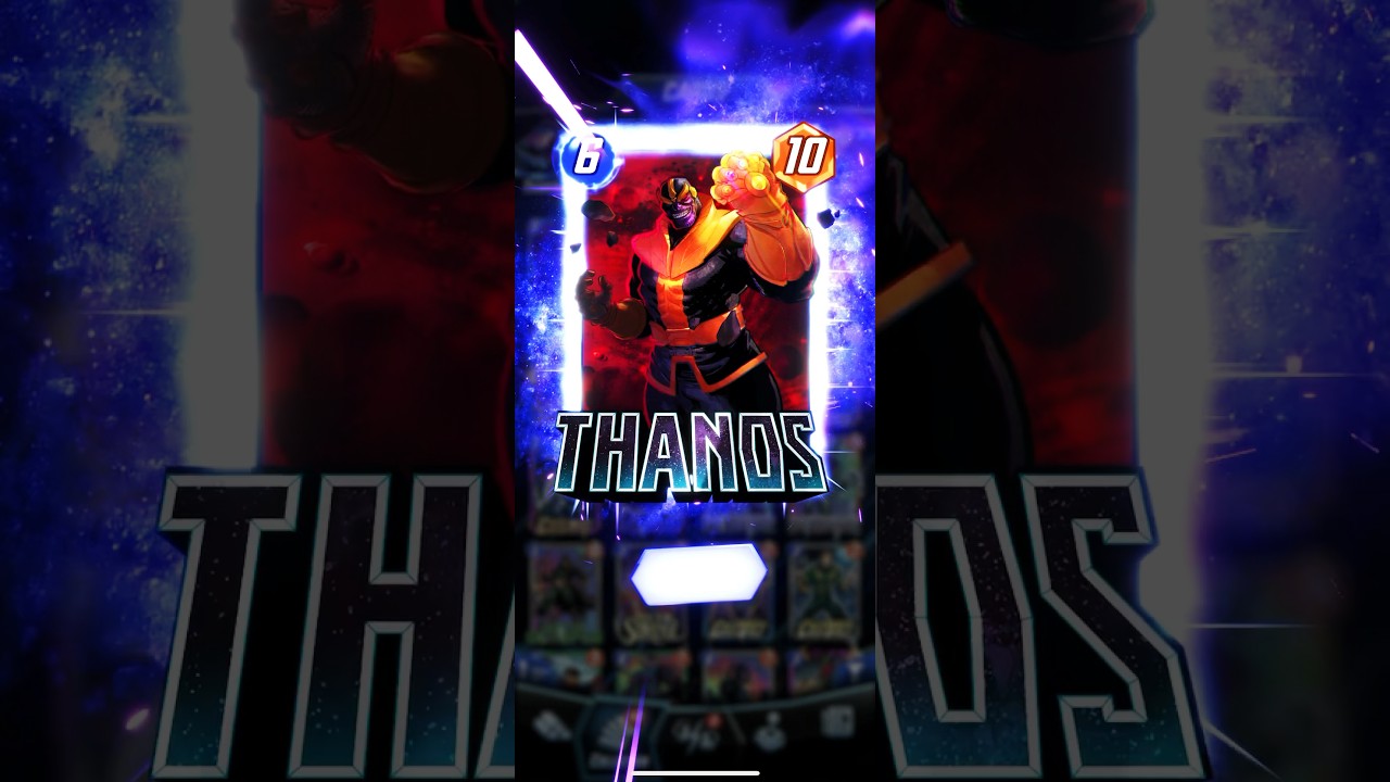 Marvel Snap Upgrading Thanos Ultimate Variant To Infinity