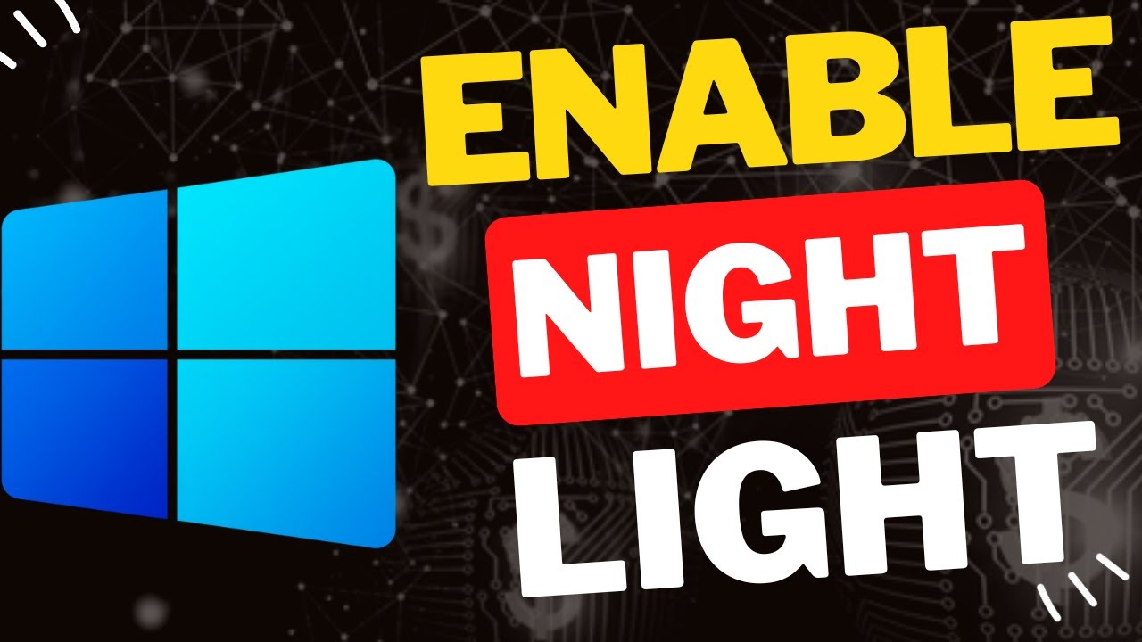 Как включить ночной свет в Windows 11
