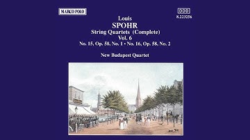 String Quartet No. 15 in E-Flat Major, Op. 58, No. 1: I. Allegro vivace