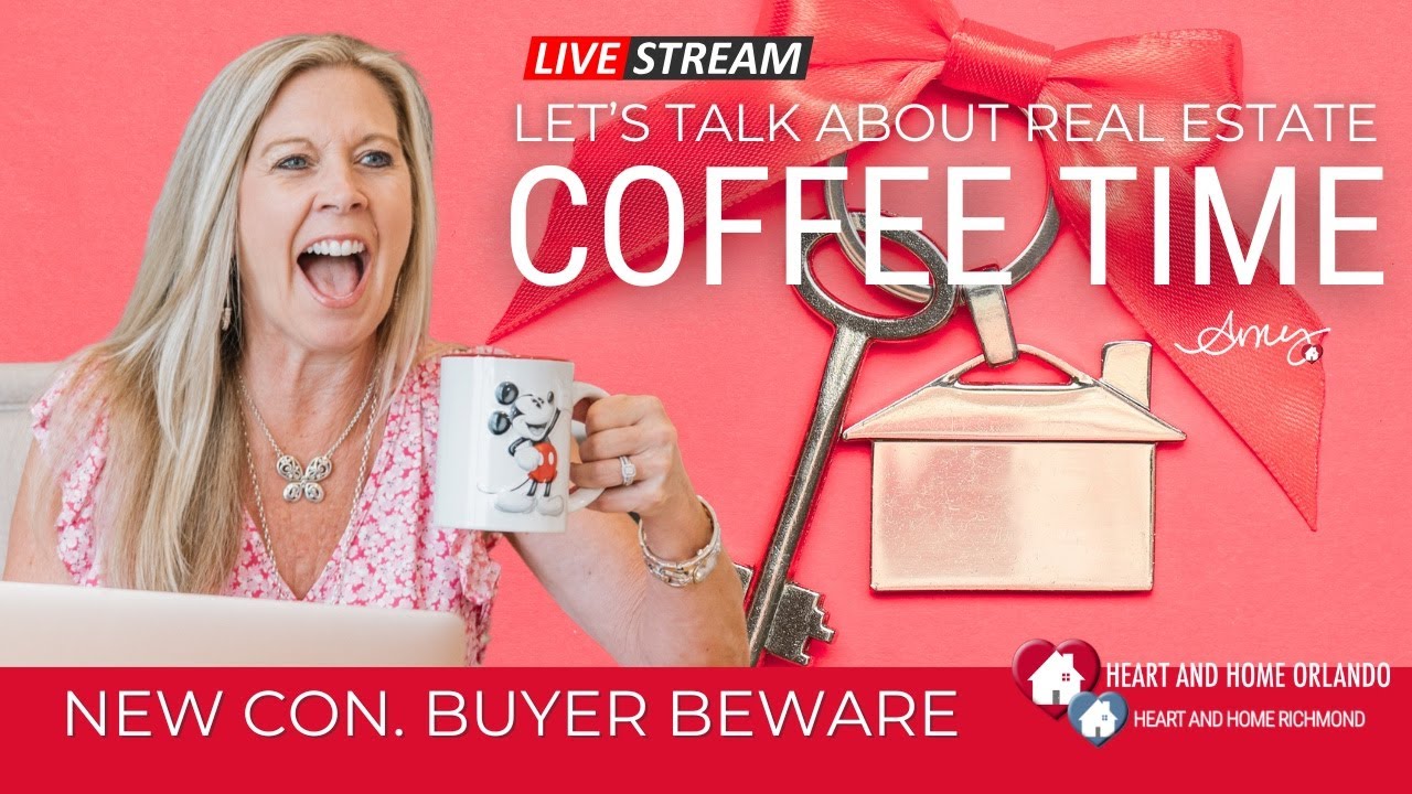 NEW CONSTRUCTION BUYERS BEWARE | Pre-Approval Tips | Coffee Time Live | Heart and Home | Amy Kidwell