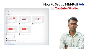 how to set up mid-roll ads on youtube studio 2022 | mid-roll ads bangla tutorial