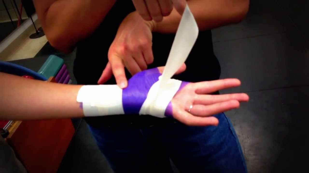Wrist tape YouTube