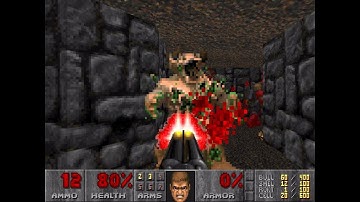 Clippy plays FINAL DOOM TNT MAP 26 - BALLISTYX - UV MAX pistol start