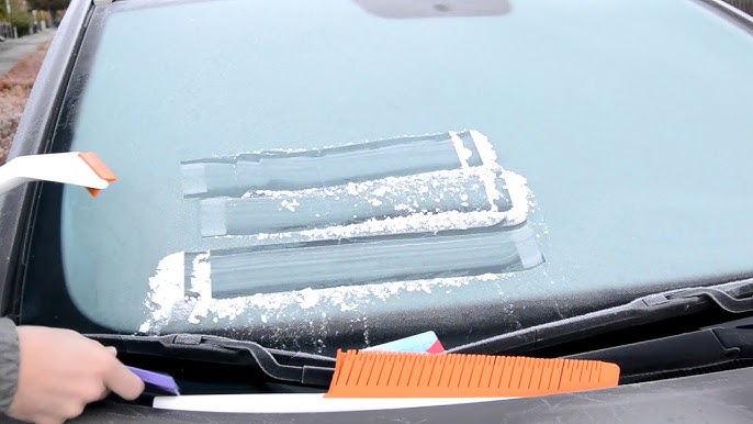 Fiskars Auto-Eiskratzer und Schneebürste, Auseinandernehmbar