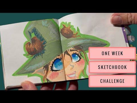 One Week Sketchbook Challenge: Day TWO!