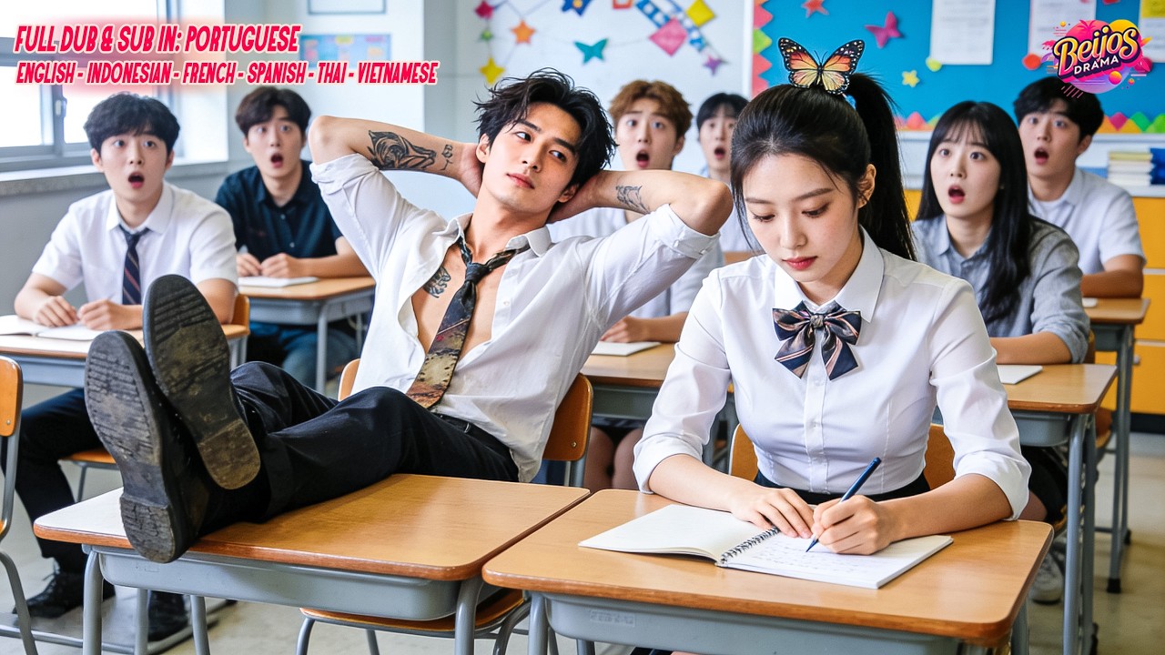 Aluna Gênio Divide Mesa com Bad Boy… Sem Saber que Ele é CEO Incógnito Querendo Casar!