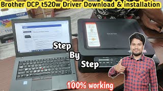brother DCP t520w driver download | brother dcp t520w installation screenshot 3