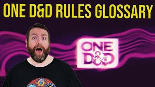 One D&D Rules Glossary Live | Web DM | TTRPG | D&D