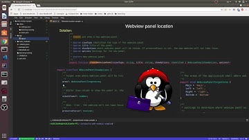Webview Panel Location