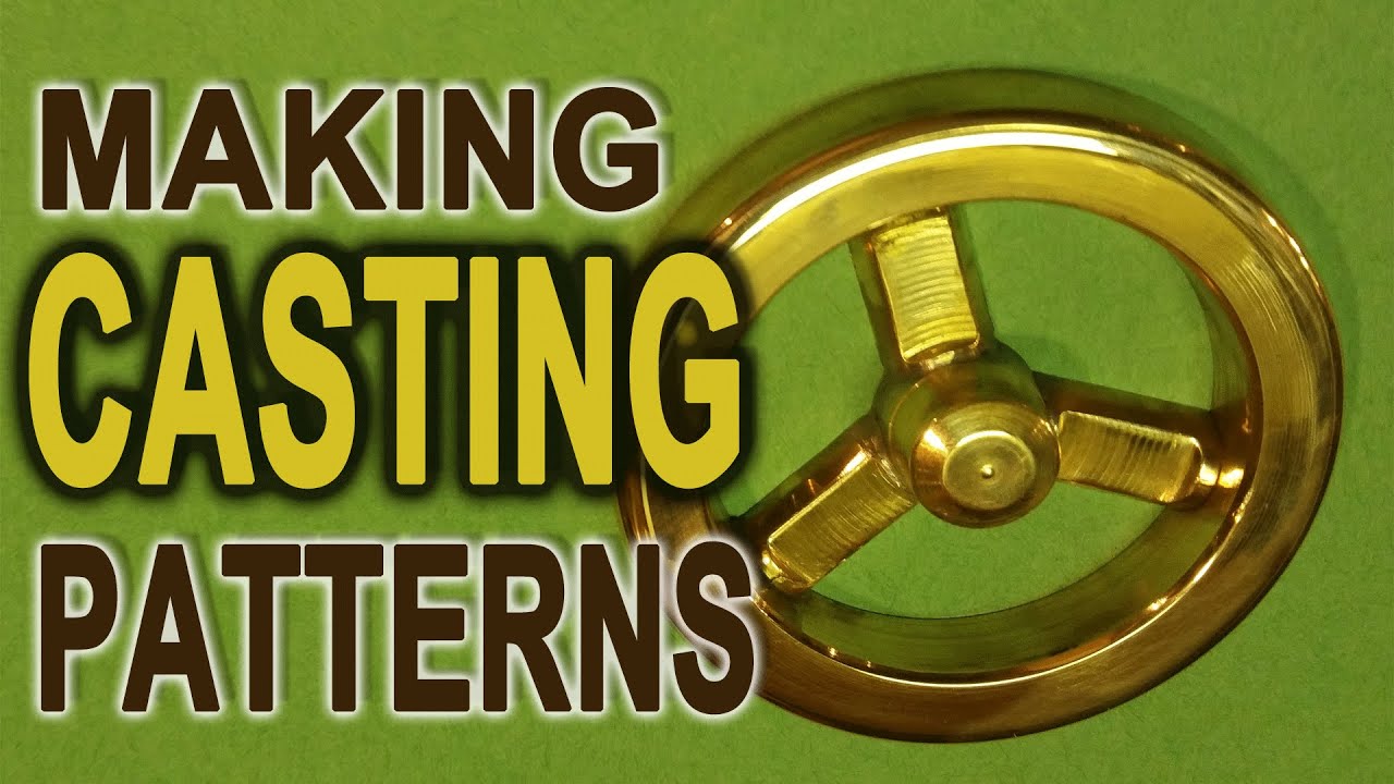 Brass casting: #8 Creating a new flywheel pattern with draft angle speedway llc
