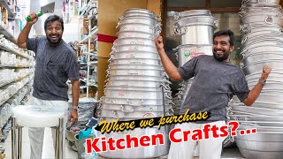 Where We Purchase All Our Kitchen Items?? | Stove Vessels etc.. | Jabbar Bhai Restaurant...