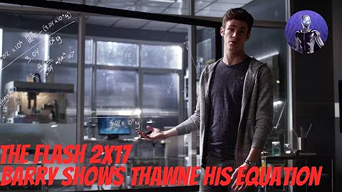 The Flash 2x17 - Barry shows Thawne his equation