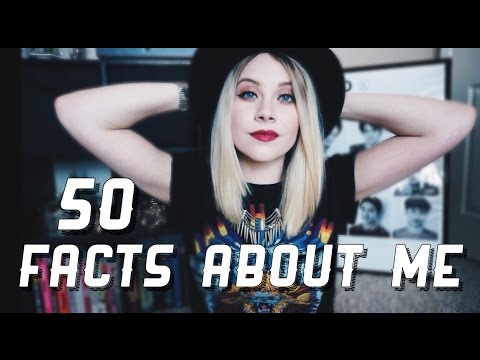 50 Facts About Me Tag - YouTube