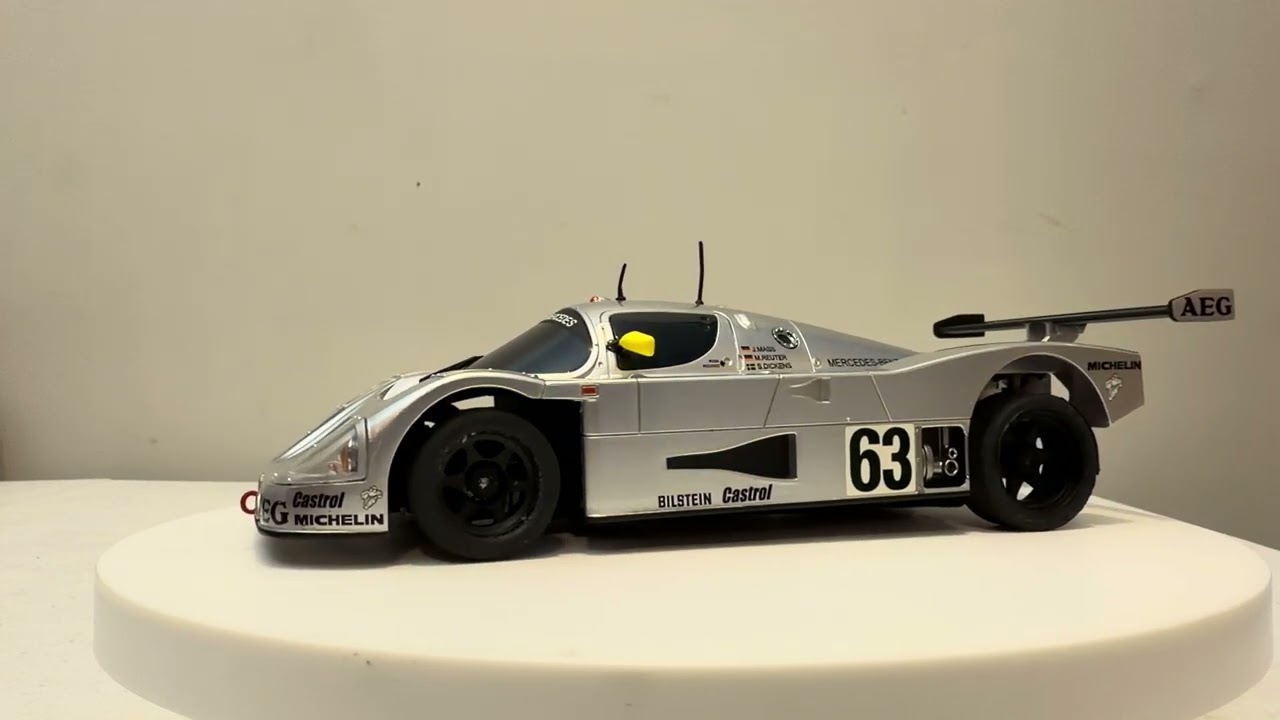 Mini-Z RWD Sauber Mercedes Groupe C Rennsportwagen C9 #63 (1989 LM