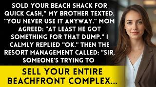 Brother Sold My Worthless Beach House Without Permission  He Didn't Know It's A 40M Resort Property