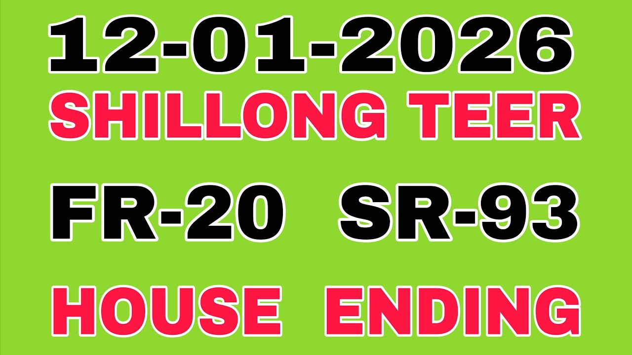 Shillong Teer Live 12-01-2026