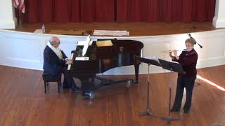20180421 05 Lehrman: Sonatina for Flute & Piano - 2 movements (1965)