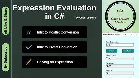 Infix, Prefix, Postfix Conversions and Expression Evaluation