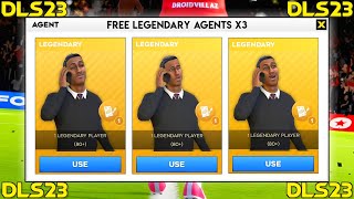 ULTIMATE GIFT! 🎁 Free Legendary Agents x3 🔥 | DLS 23 CHALLENGE! - Dream League Soccer 2023