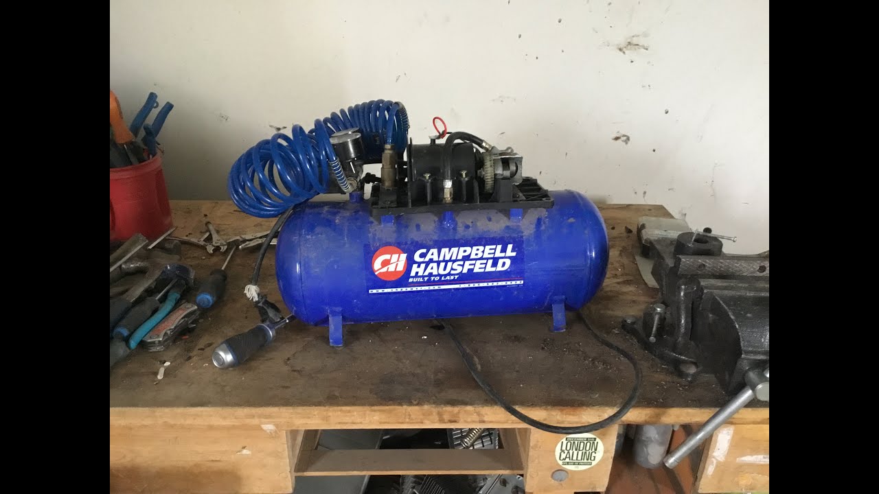 Scrapping an air compressor for brass, copper, aluminum, metal, and ...