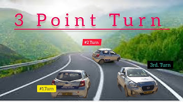 How To Do 3 Point Turn // Latest 2025 Version Of Making a U-turn