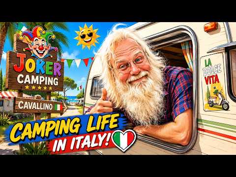 Julle på camping i Italien 2026