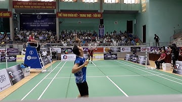 Nguyễn Hải Đăng vs Nguyễn Tiến Minh tranh chung kết đơn nam sét1 102019