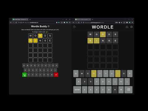 Need help with Wordle? Try WordleBuddy, an easy to use Wordle Solver.