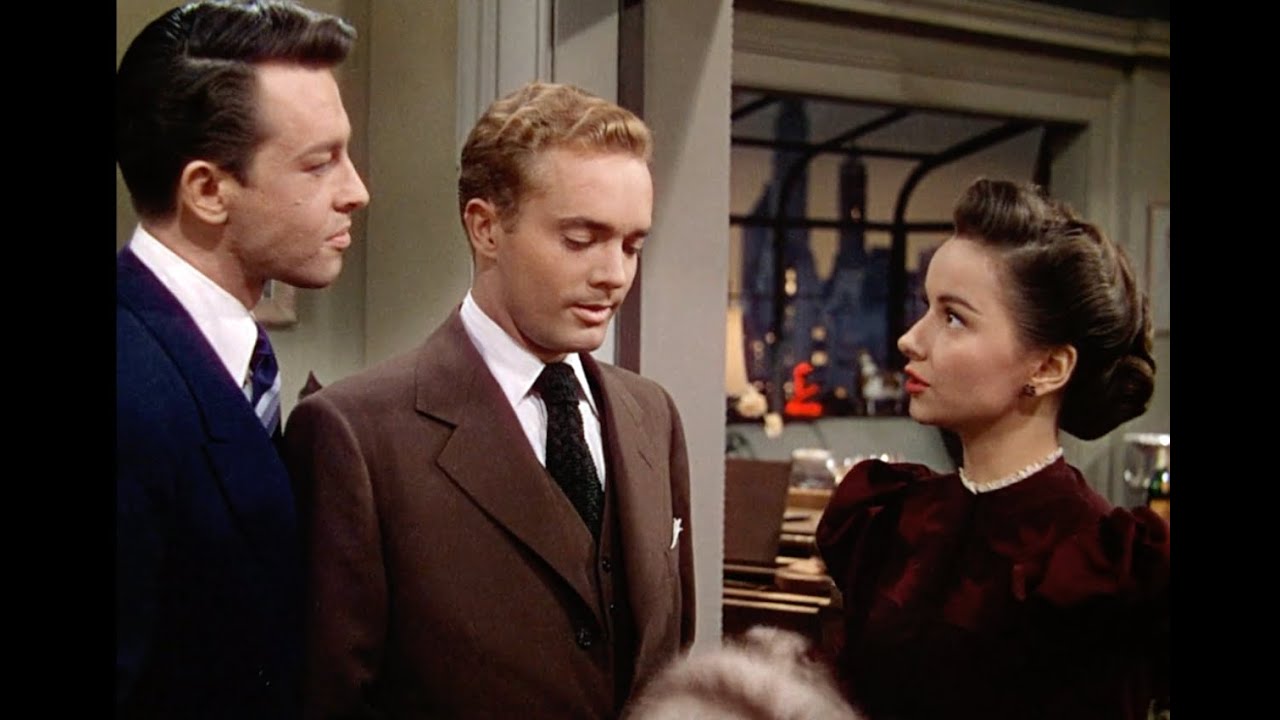 Rope (1948) by Alfred Hitchcock, Clip Hitchcock cameo as a neon sign (!?) YouTube