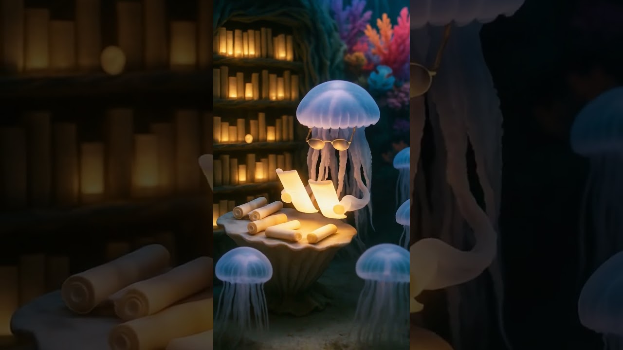 Is Jellyfish Dave Secretly THE Book Wizard? 📚✨