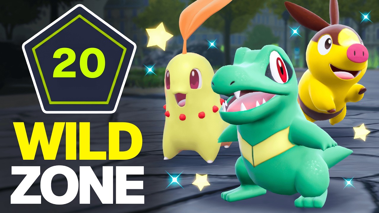100% руководство по Shiny Wild Zone 20 (SHINY STARTERS) I Pokemon Legends Z-A