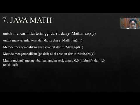 Belajar Java Math, Java Boolean, Java IF-else#3