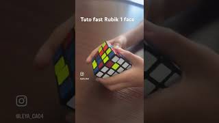 Tuto Rubiks cube 1 face #rubikscube #tutorial #children #fast #learning