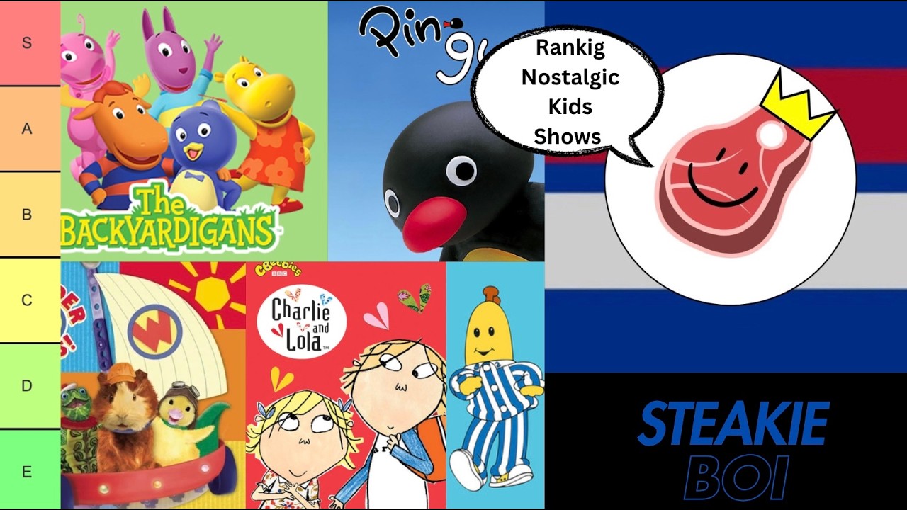 Ranking Nostalgic Kids Shows