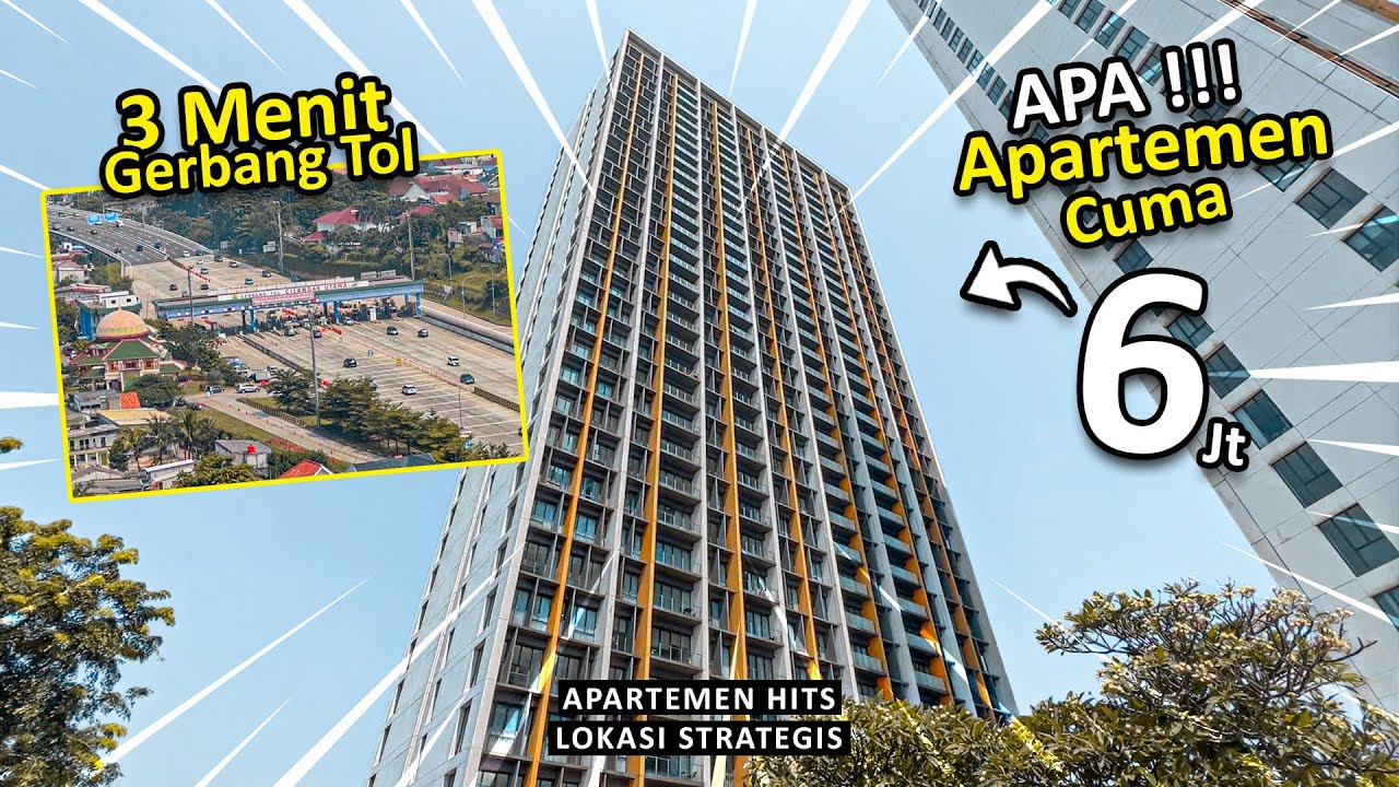 Review Apartemen Mewah Cuma 6 Juta di Jakarta Selatan | View Gunung !
