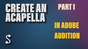 Create an Acapella in Audition CS5.5  by Removing Instruments