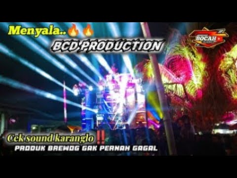 Menyala 🔥🔥 BCD PRODUCTION cek sound karanglo‼️produk brewog emang gak pernah gagal #brewogaudio