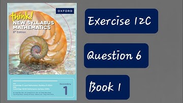 Exercise 12C (Area of Shaded Region) Question 6 Think New Syllabus Mathematics 8th Edition Book 1