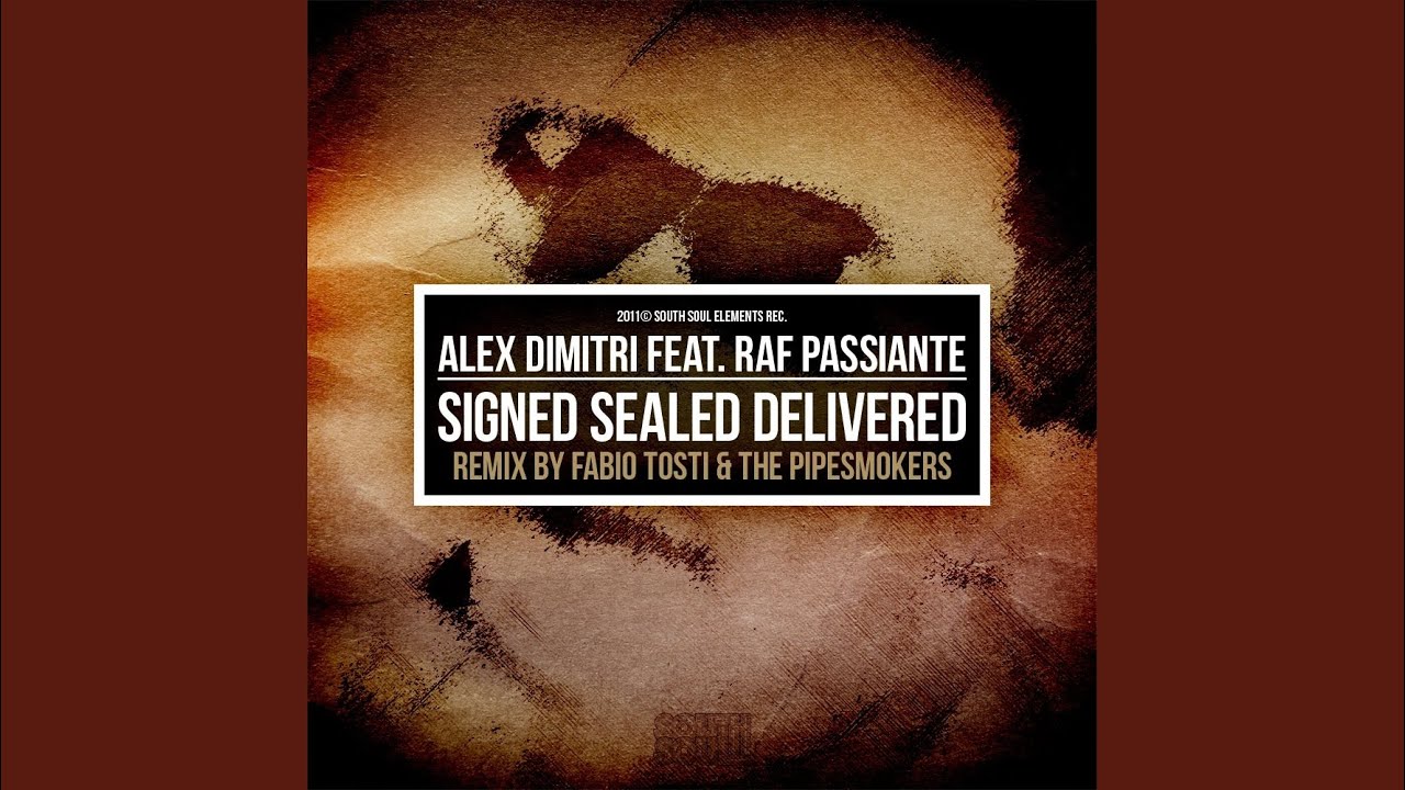 Signed, Sealed, Delivered (Alex SSE Instrum)