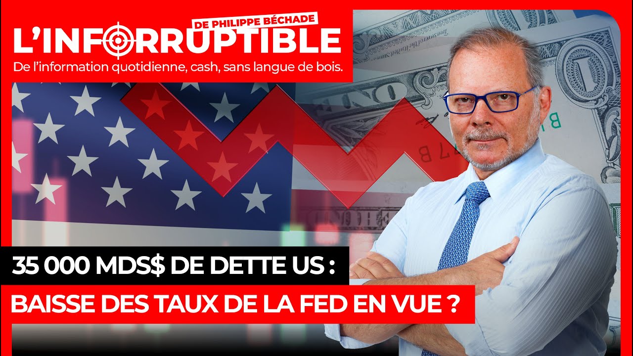 35 Mds$ de dette US : baisse des taux de la Fed en vue ?