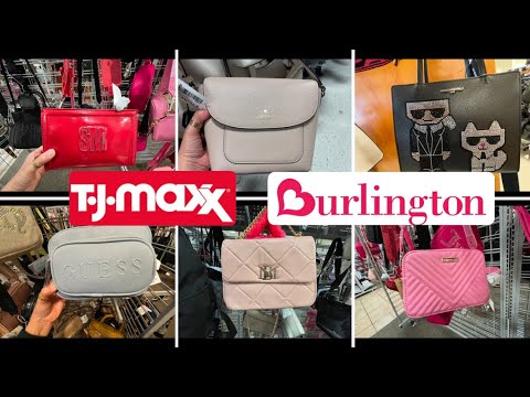 TJMAXX AND BURLINGTON DESIGNER HANDBAGS AND JEWELRY | STORE WALKTHROUGH