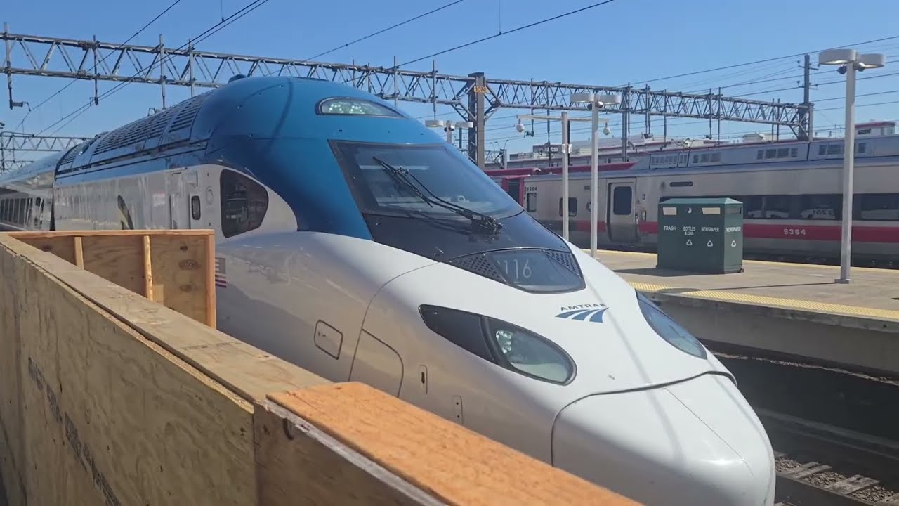 My Trip To New Haven Union Station (Acela avelia Liberty)
