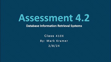 Assessment 4.2