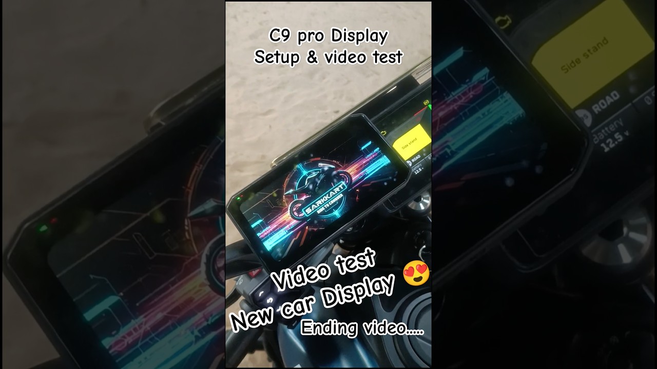 c9 pro display video test 