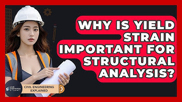 Why Is Yield Strain Important For Structural Analysis? - Civil Engineering Explained