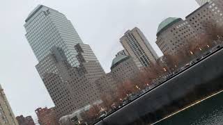 New York twin towers Memorial.